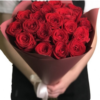 Красные розы 60 см (выбери кол-во цветов)