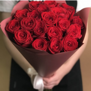 Красные розы 60 см (выбери кол-во цветов)