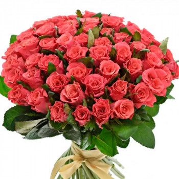 51 pink rose 40 cm